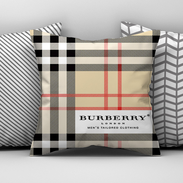 Διακοσμητικό Εκτυπωμένο Μαξιλάρι BURBERRY