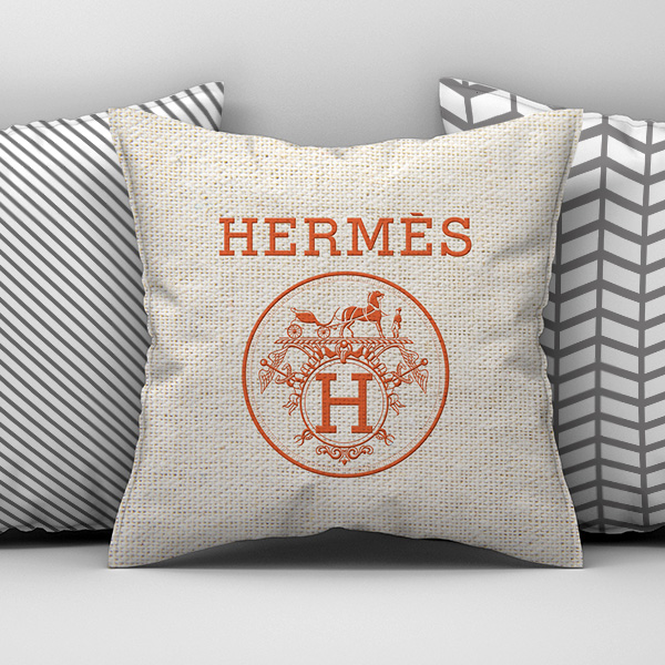 Διακοσμητικό Εκτυπωμένο Μαξιλάρι HERMES