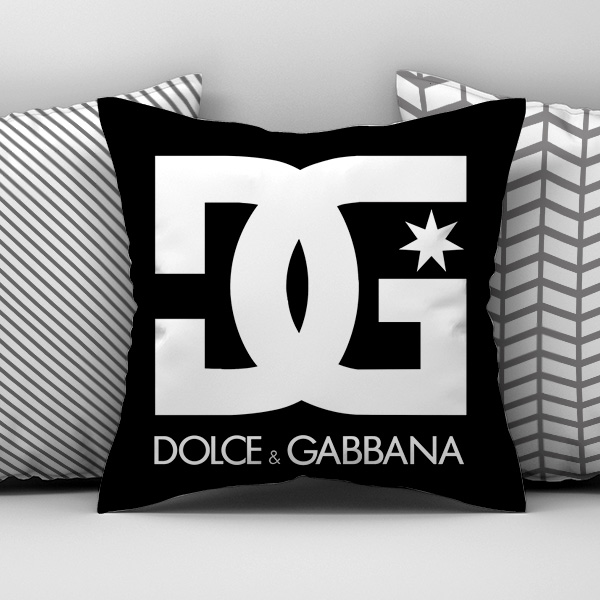 Διακοσμητικό Εκτυπωμένο Μαξιλάρι DOLCE & GABBANA