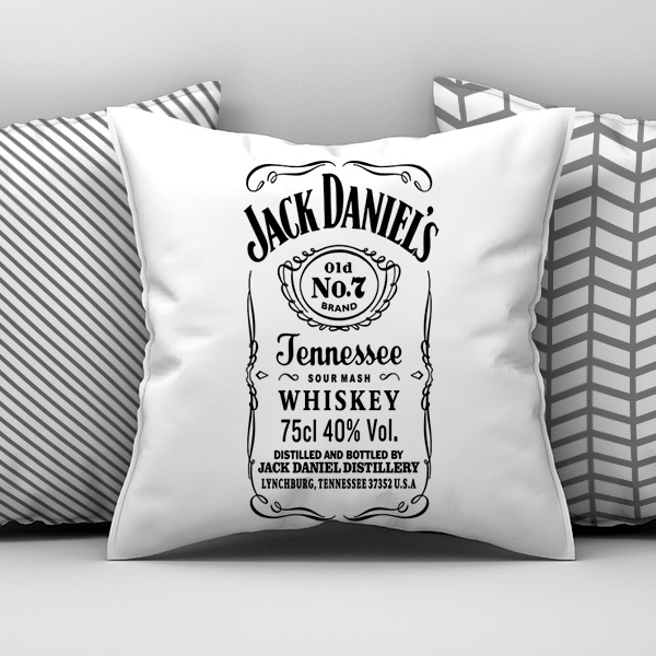 Διακοσμητικό Εκτυπωμένο Μαξιλάρι JACK DANIELS