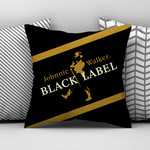Διακοσμητικό Εκτυπωμένο Μαξιλάρι JOHNNIE WALKER BLACK LABEL