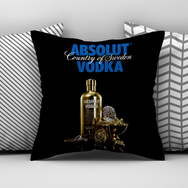 Διακοσμητικό Εκτυπωμένο Μαξιλάρι ABSOLUT Limited Bling Bling