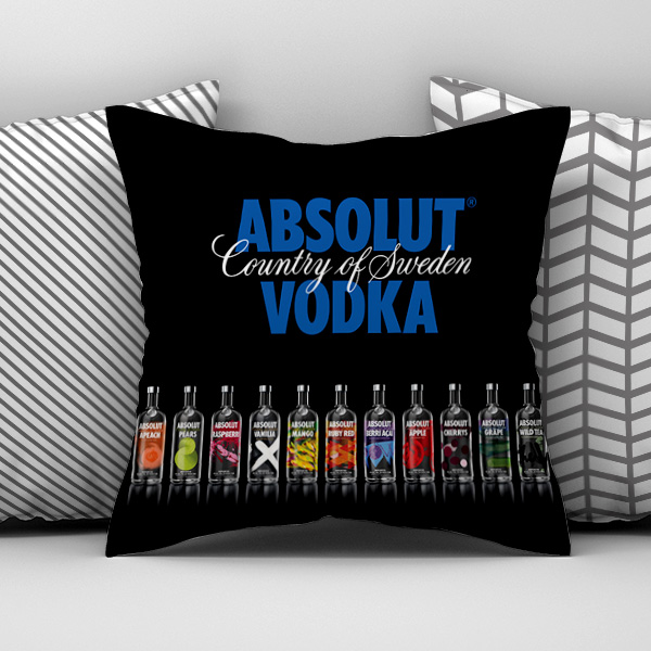 Διακοσμητικό Εκτυπωμένο Μαξιλάρι ABSOLUT Limited Flavors