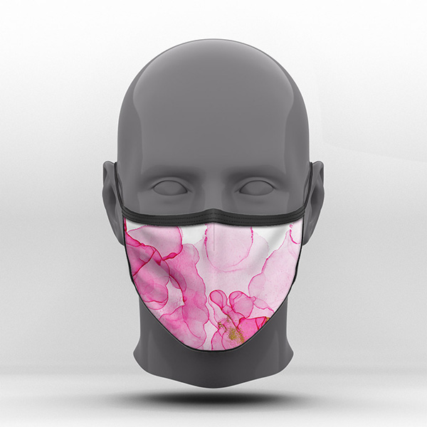 Υφασμάτινη Μάσκα Προστασίας, Ακουαρέλες, POE-2021-3058