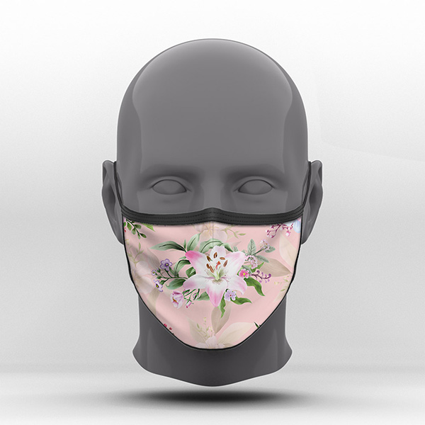 Υφασμάτινη Μάσκα Προστασίας, Tropical, POE-2021-3062