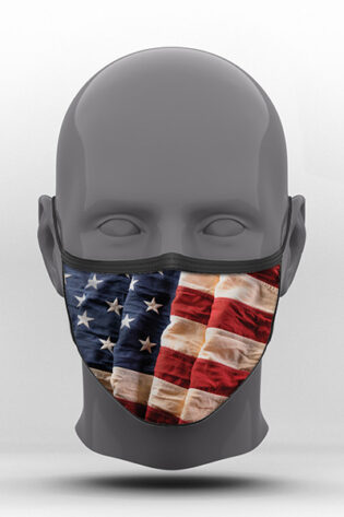 Υφασμάτινη Μάσκα Προστασίας, America, POE-2021-3087