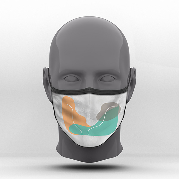 Υφασμάτινη Μάσκα Προστασίας, Minimal, POE-2021-3102C