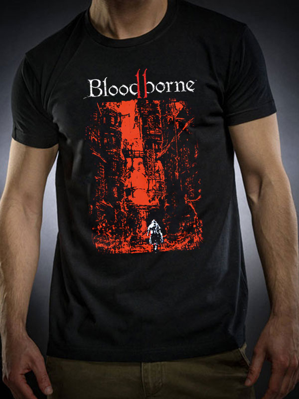 Μπλουζάκι Τυπωμένο, BloodBorne, POE-2021-3309