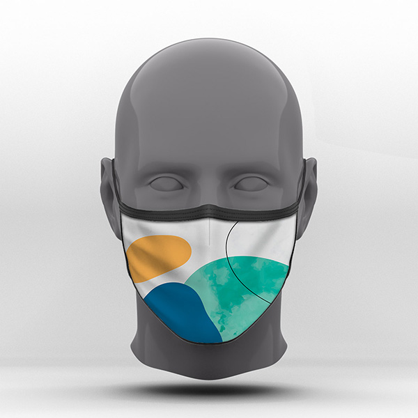 Υφασμάτινη Μάσκα Προστασίας, Minimal, POE-2021-3104A