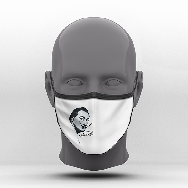 Υφασμάτινη Μάσκα Προστασίας, Salvador Dali, POE-2021-3130