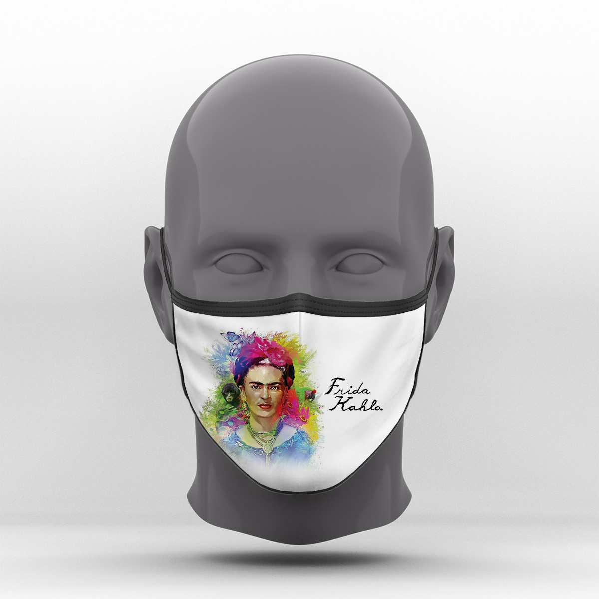 Υφασμάτινη Μάσκα Προστασίας, Frida Kahlo, POE-2021-3138