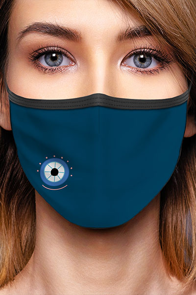 Υφασμάτινη Μάσκα Προστασίας, Evil Eye, POE-2021-3168