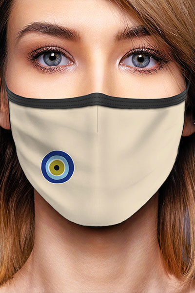 Υφασμάτινη Μάσκα Προστασίας, Evil Eye, POE-2021-3170