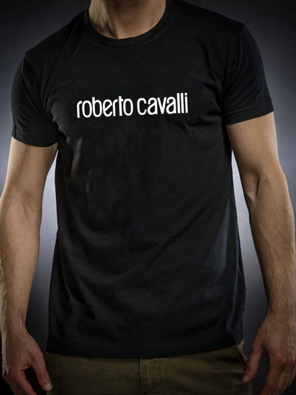 Μπλουζάκι Τυπωμένο, Roberto Cavalli, POE-2021-3185
