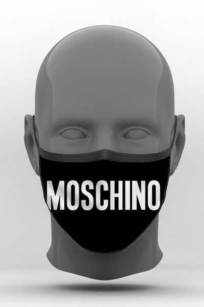 Υφασμάτινη Μάσκα Προστασίας Moschino, POE-2021-3195