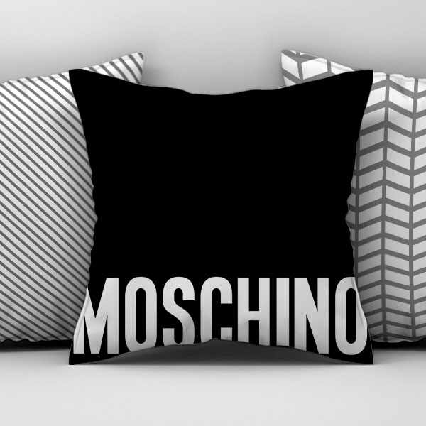 Διακοσμητικό Εκτυπωμένο Μαξιλάρι Moschino, POE-2021-3195