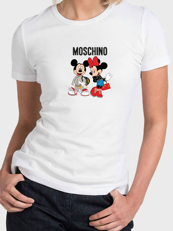 Μπλουζάκι Τυπωμένο, Moschino, POE-2021-3195A