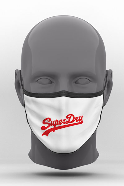 Υφασμάτινη Μάσκα Προστασίας SuperDry, POE-2021-3198B