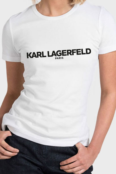 Μπλουζάκι Τυπωμένο, Karl Lagerfeld, POE-2020-2181C