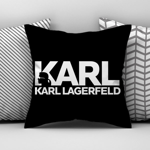 Διακοσμητικό Εκτυπωμένο Μαξιλάρι Karl Langerfeld, POE-2020-2181B