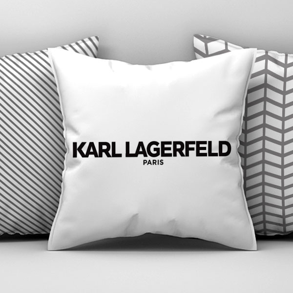 Διακοσμητικό Εκτυπωμένο Μαξιλάρι Karl Langerfeld, POE-2020-2181C