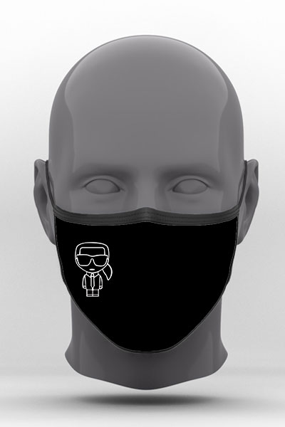 Υφασμάτινη Μάσκα Προστασίας Karl Langerfeld, POE-2020-2185