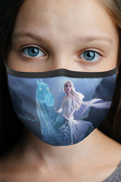 Υφασμάτινη Μάσκα Προστασίας FROZEN II, POE-2021-3235