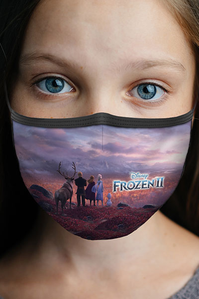 Υφασμάτινη Μάσκα Προστασίας FROZEN II, POE-2021-3236