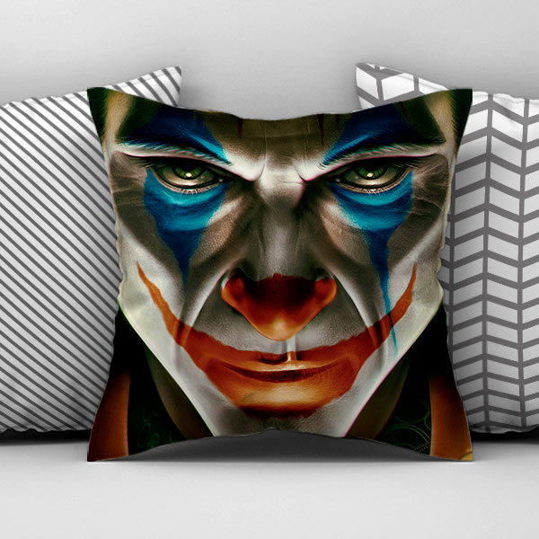 Διακοσμητικό Εκτυπωμένο Μαξιλάρι Joker, POE-2021-3241