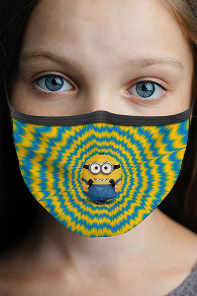 Υφασμάτινη Μάσκα Προστασίας, Minions, POE-2021-3247