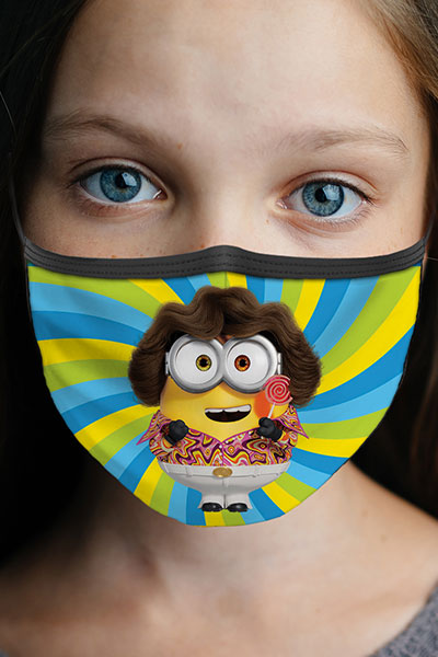 Υφασμάτινη Μάσκα Προστασίας, Minions, POE-2021-3248