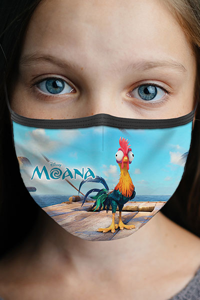 Υφασμάτινη Μάσκα Προστασίας, MOANA, POE-2021-3251