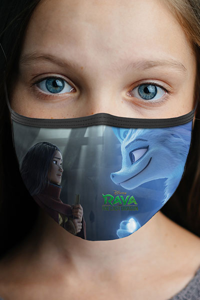 Υφασμάτινη Μάσκα Προστασίας, Raya & the Last Dragon, POE-2021-3256