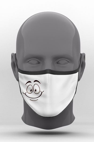 Υφασμάτινη Μάσκα Προστασίας, Cartoon Eyes, POE-2021-3269F