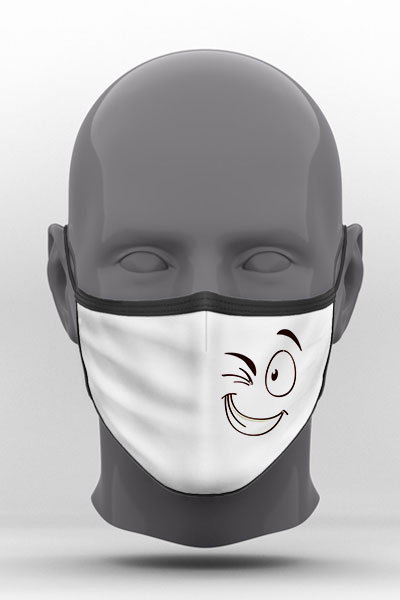 Υφασμάτινη Μάσκα Προστασίας, Cartoon Eyes, POE-2021-3269L