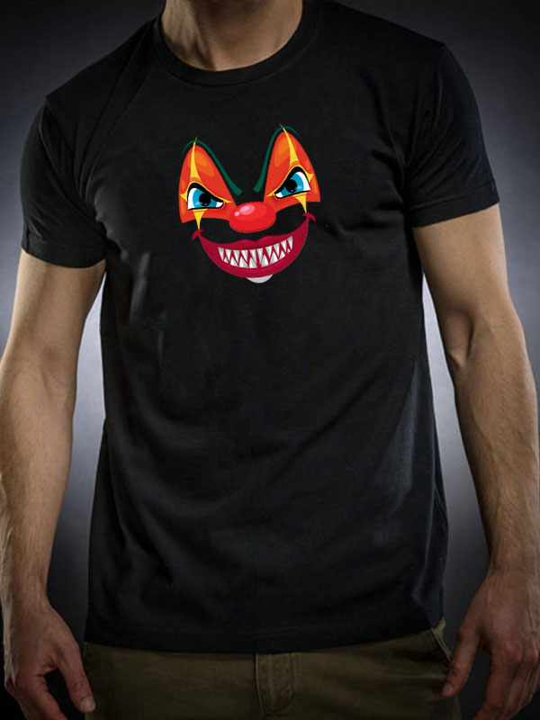 Μπλουζάκι Τυπωμένο, Clown Mouth, POE-2021-3268K